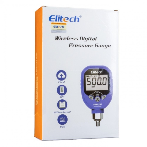 Elitech PGW-500 электронный манометр низкого давления для фреона фото 14