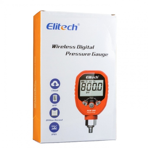 Elitech PGW-800 электронный манометр высокого давления для фреона фото 14
